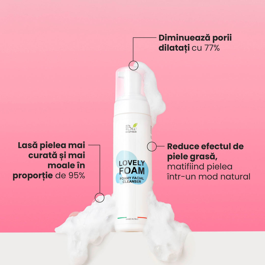 Lovely Foam – Spumă de Curățare Facială | Eco Bio Boutique