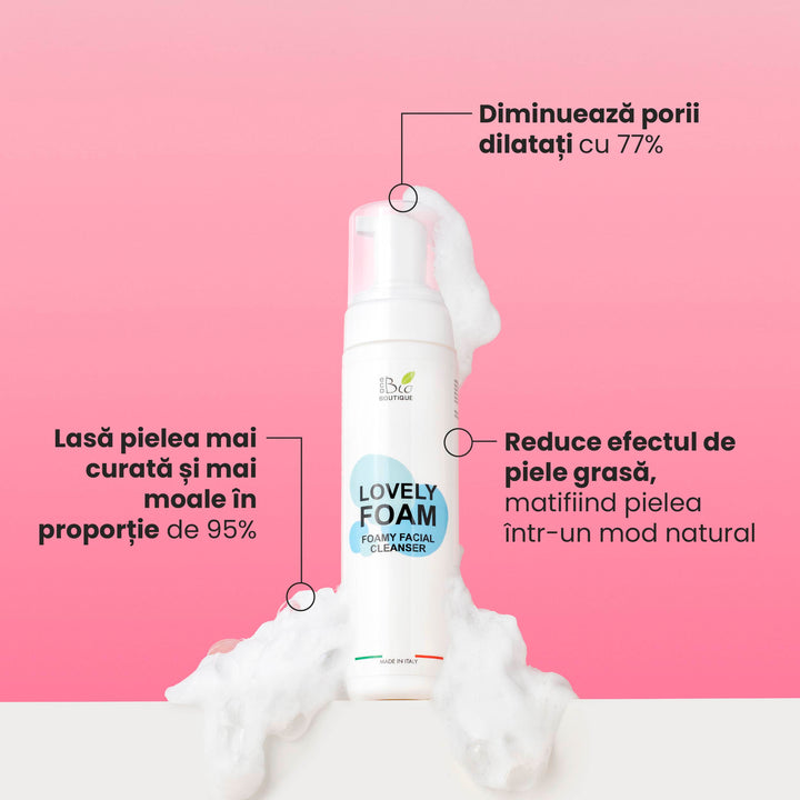 Lovely Foam – Spumă de Curățare Facială | Eco Bio Boutique