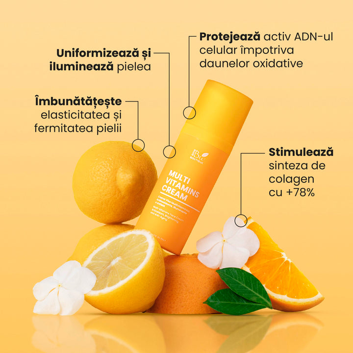 Multi Vitamin Cream – Antioxidantă, Iluminatoare, Antirid | Eco Bio Boutique