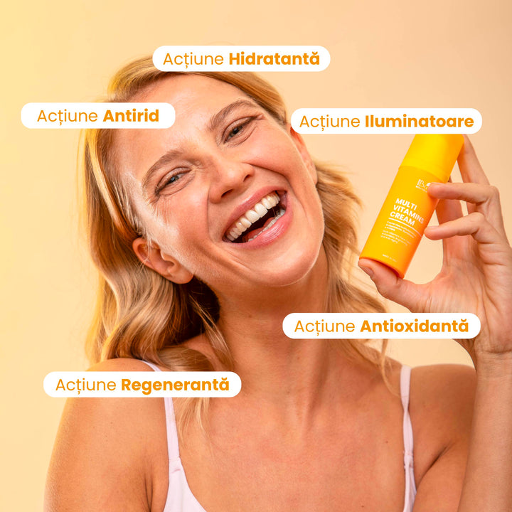 Multi Vitamin Cream – Antioxidantă, Iluminatoare, Antirid | Eco Bio Boutique