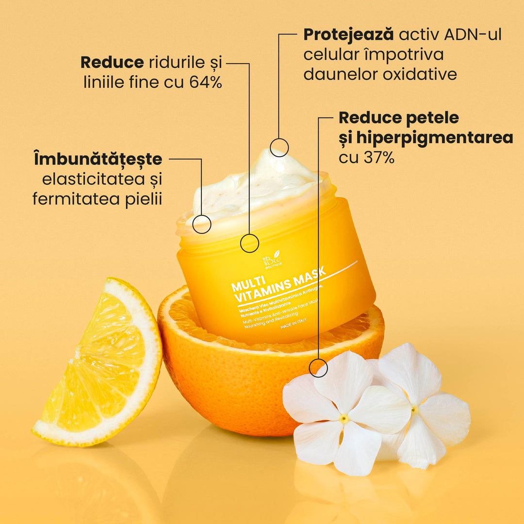 Multi Vitamin Mask – Antirid, Nutritivă, Revitalizantă | Eco Bio Boutique