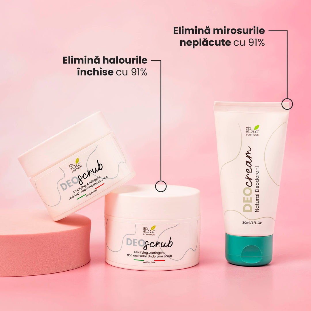 Deo Set – Pentru Axile Parfumate și Proaspete | Eco Bio Boutique