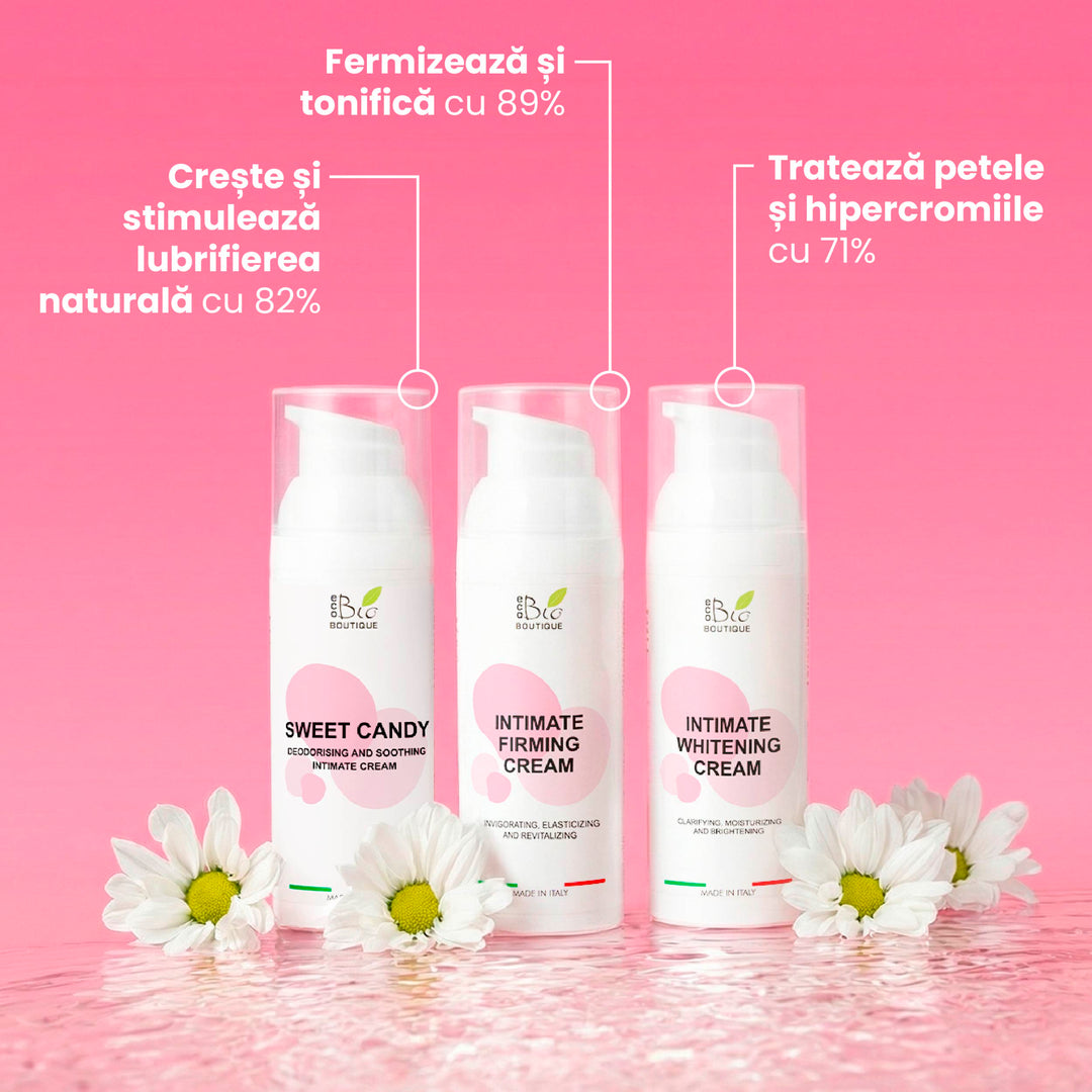 Perfect V Kit – Skincare Intimă Fermizantă, Iluminatoare și Parfumată | Eco Bio Boutique