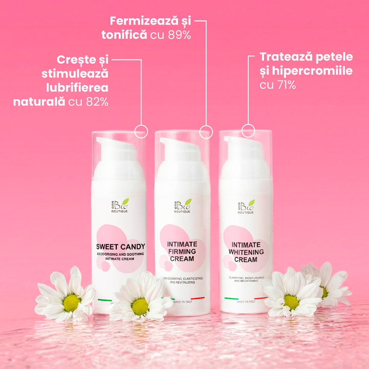 Perfect V Kit – Skincare Intimă Fermizantă, Iluminatoare și Parfumată | Eco Bio Boutique