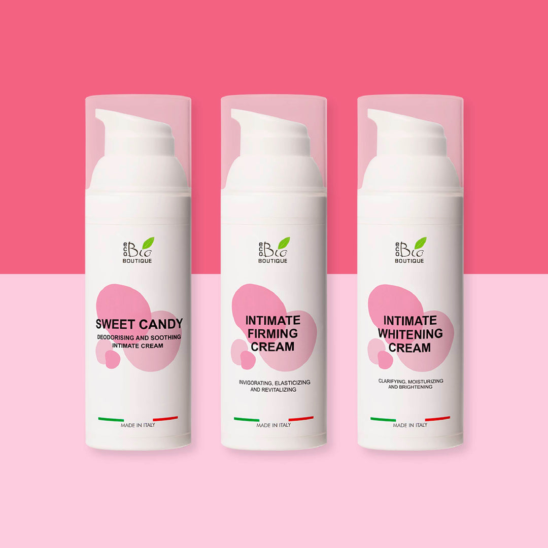 Perfect V Kit – Skincare Intimă Fermizantă, Iluminatoare și Parfumată | Eco Bio Boutique