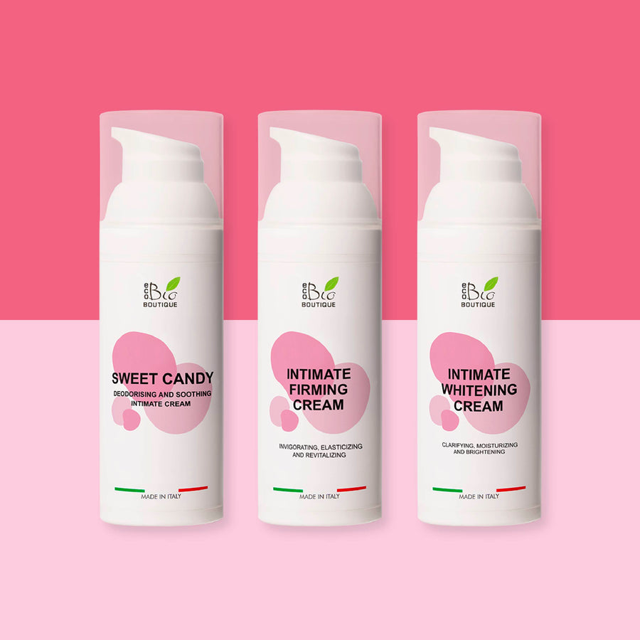 Perfect V Kit – Skincare Intimă Fermizantă, Iluminatoare și Parfumată | Eco Bio Boutique