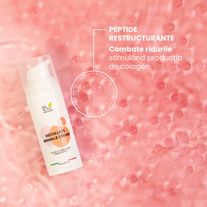 Crema Anti-rid pentru Gât și Decolteu – Efect Lifting, Umplere și Reafirmare | Eco Bio Boutique