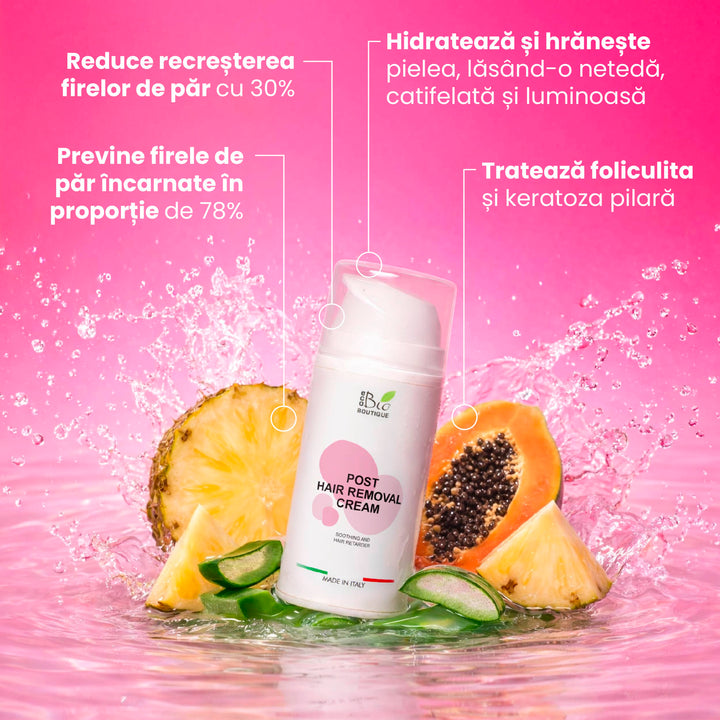 Crema Calmante și Încetinitoare a Creșterii Părului | Eco Bio Boutique