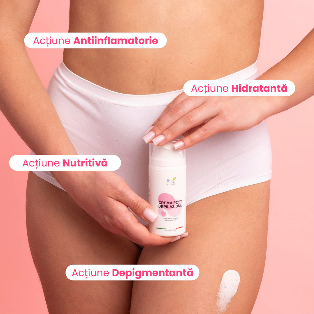 Crema Calmante și Încetinitoare a Creșterii Părului | Eco Bio Boutique