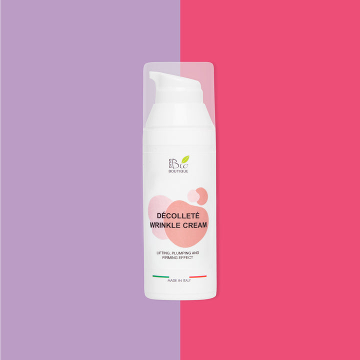 Crema Anti-rid pentru Gât și Decolteu – Efect Lifting, Umplere și Reafirmare | Eco Bio Boutique