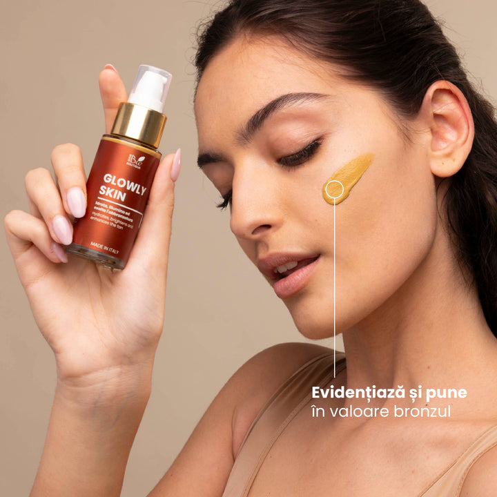 Glowly Skin – Hidratează, iluminează și evidențiază bronzul | Eco Bio Boutique