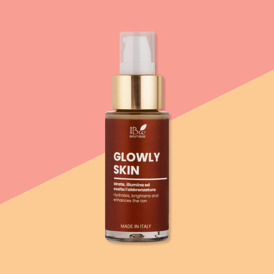 Glowly Skin – Hidratează, iluminează și evidențiază bronzul | Eco Bio Boutique