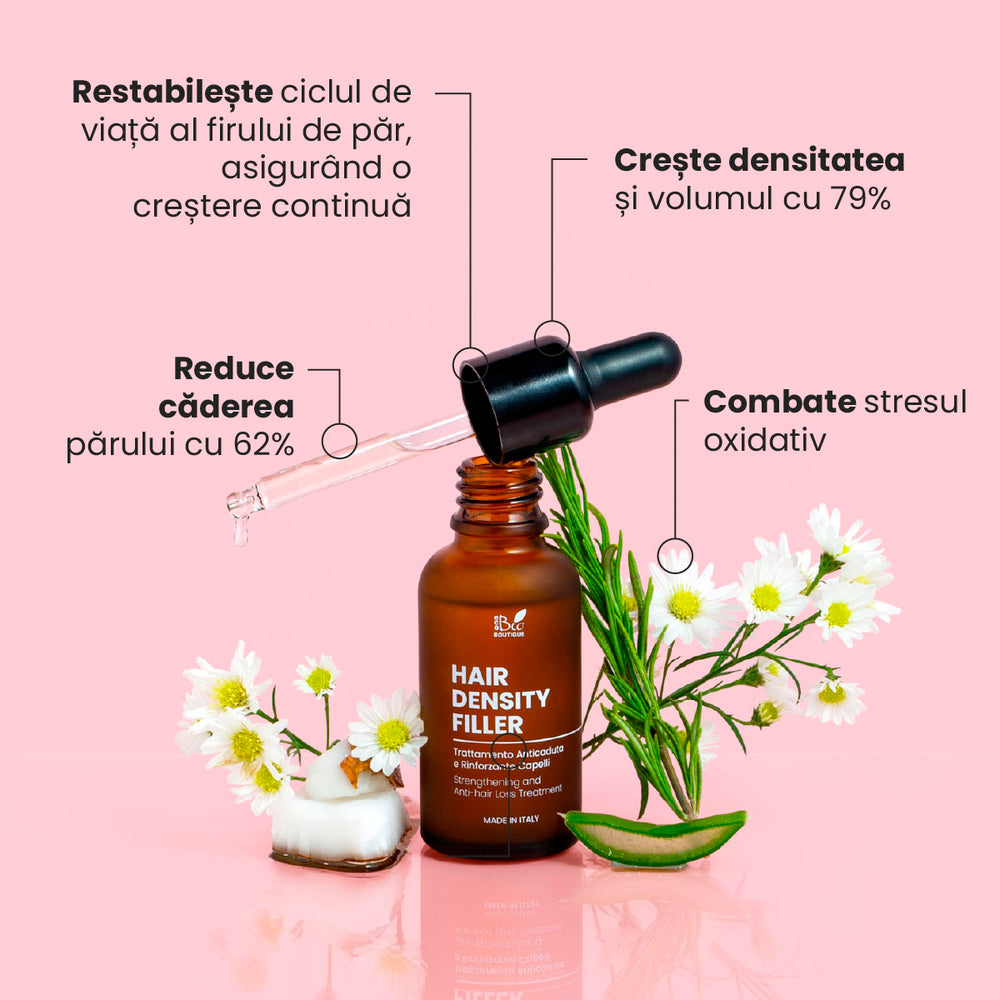 Hair Density Filler – Tratament Anti-cădere și Fortifiant pentru Păr | Eco Bio Boutique