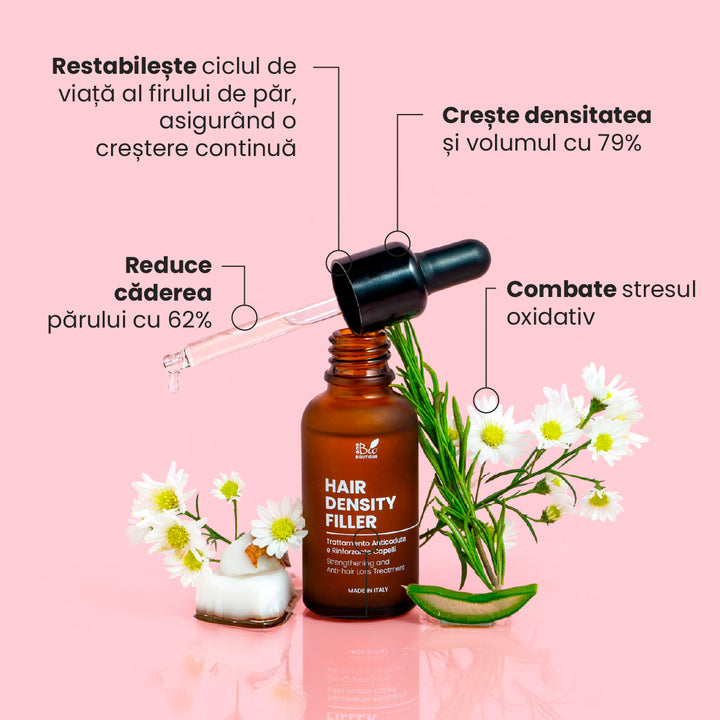 Hair Density Filler – Tratament Anti-cădere și Fortifiant pentru Păr | Eco Bio Boutique