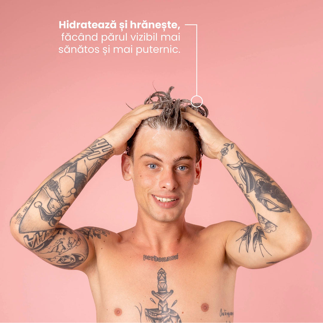 Șampon Anticădere – Fortifiant și Densifiant | Eco Bio Boutique