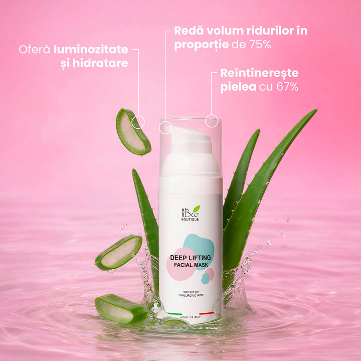Mască Facială cu Efect Lifting Instant | Eco Bio Boutique