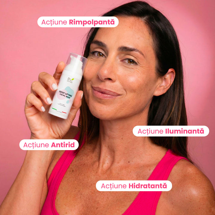 Mască Facială cu Efect Lifting Instant | Eco Bio Boutique