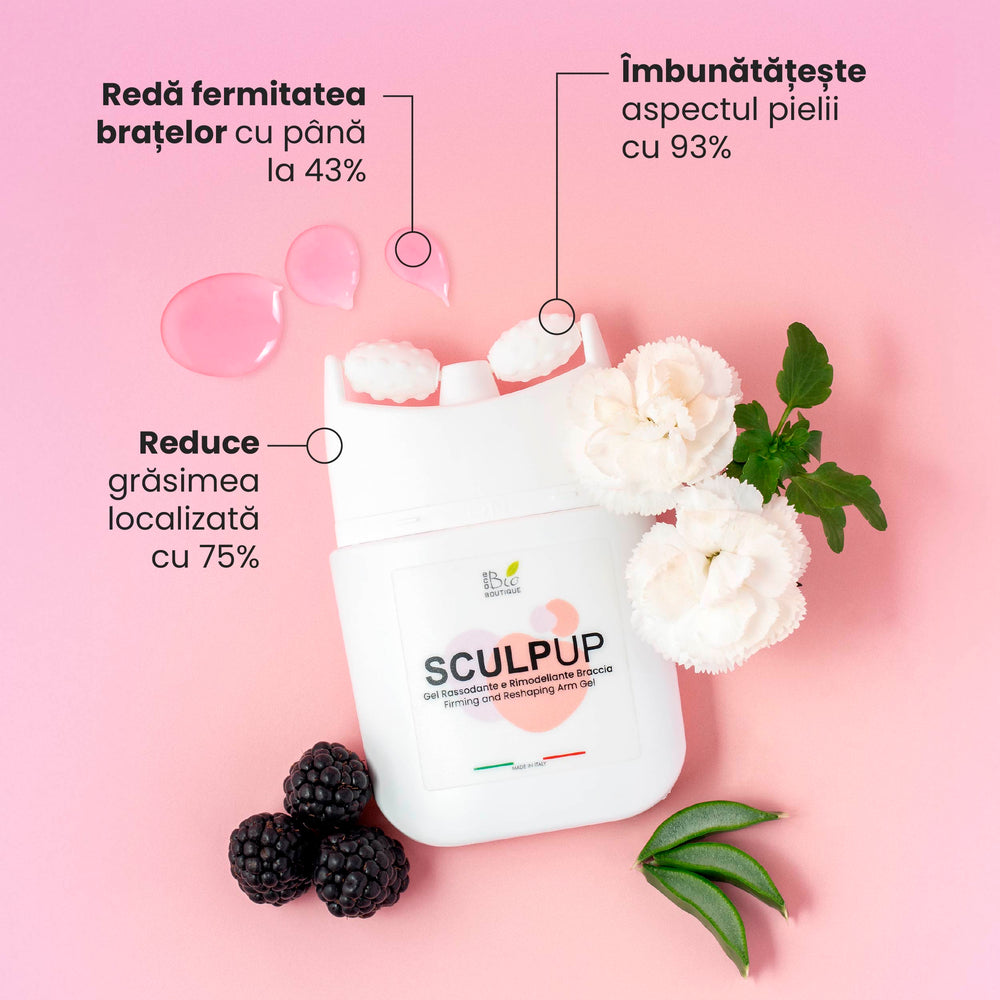 SculpUp - Gel ferm și remodelator pentru brațe | Eco Bio Boutique