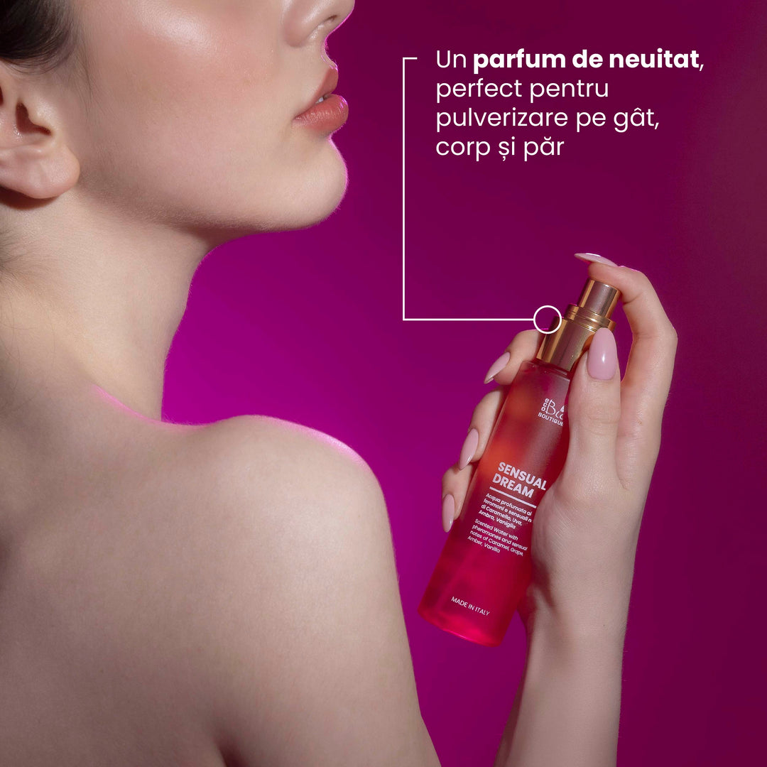 Sensual Dream – Apă parfumată cu feromoni și note dulci senzuale | Eco Bio Boutique