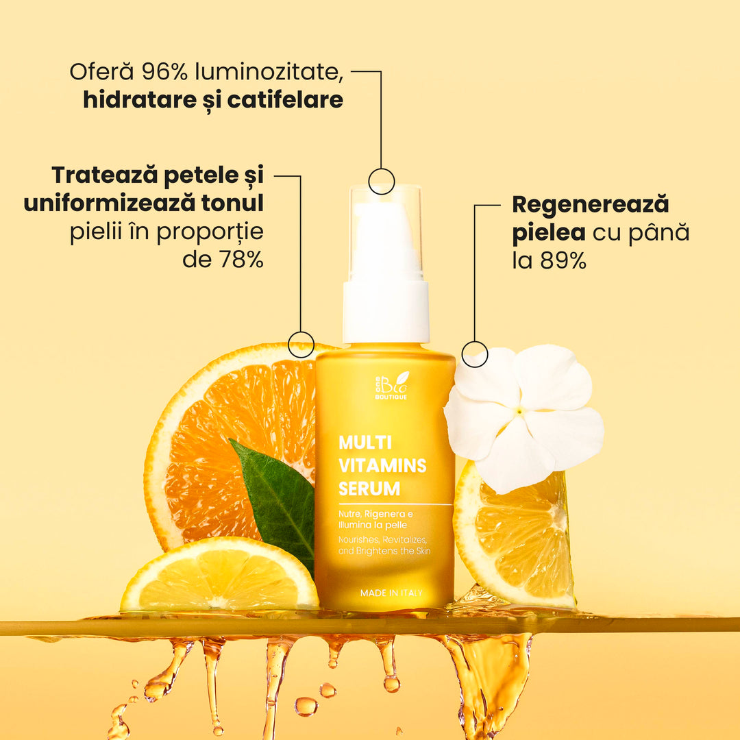 Ser Multivitamin - Nutritiv, Regenerant și Iluminator | Eco Bio Boutique