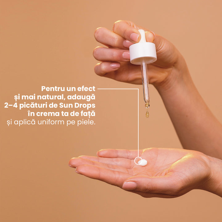 Sun Drops - Picături autobronzante pentru față | Eco Bio Boutique