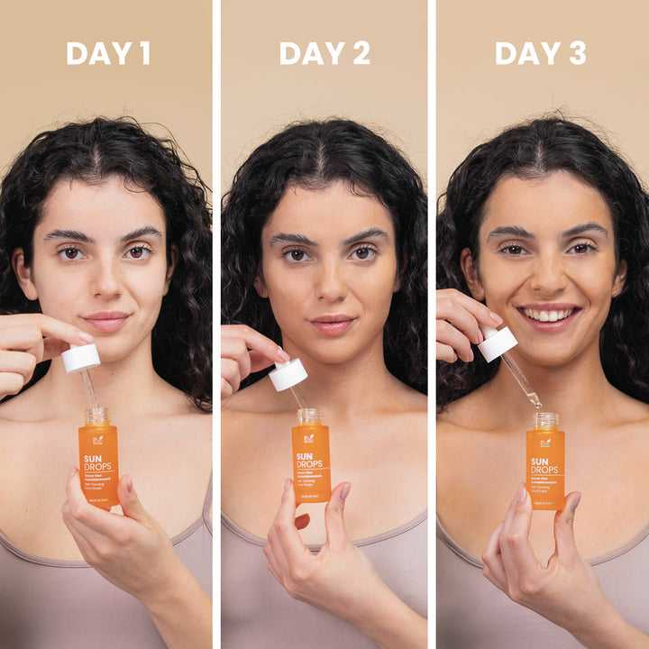 Sun Drops - Picături autobronzante pentru față | Eco Bio Boutique